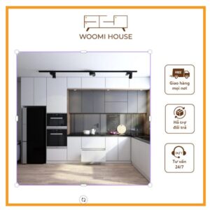 Tủ bếp của Woomi